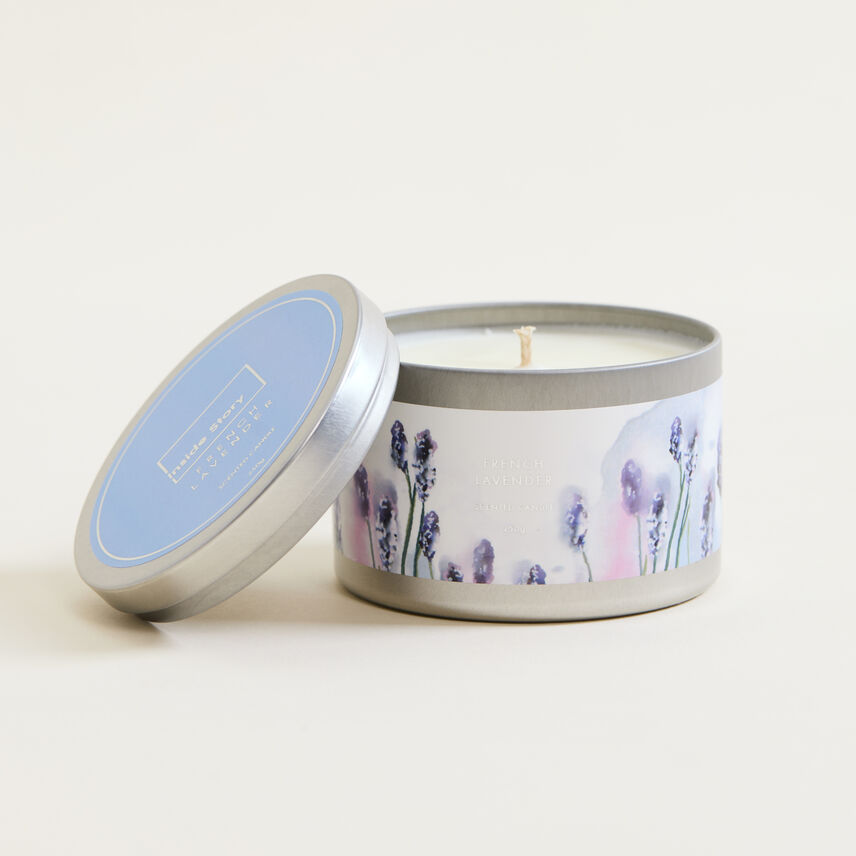 French Lavender Tin candle